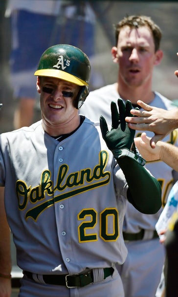 All-Star Matt Chapman racks up 6 RBIs, A's rout Angels 12-3